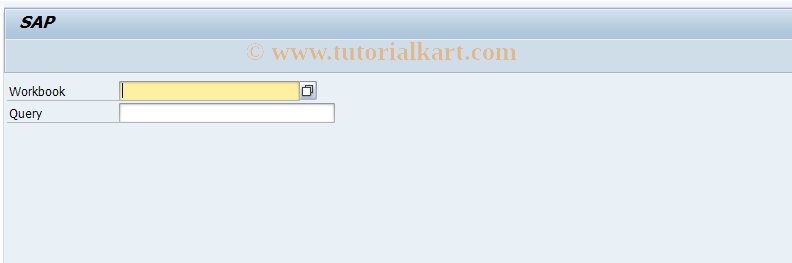 SAP TCode RRMXP - Initial Transaction for Excel wth Params