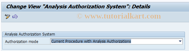 SAP TCode RSCUSTV23 - BW Customizing - View 21