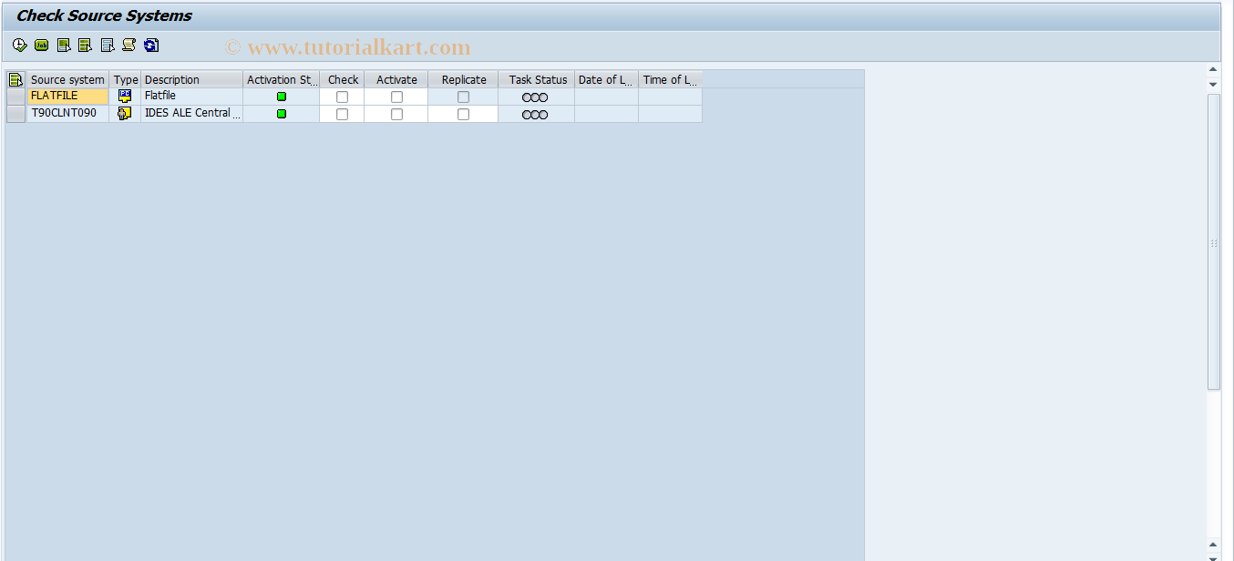 SAP TCode RS_LOGSYS_CHECK - Source System Tool