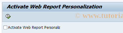 SAP TCode RS_PERS_WTE_ACTIVATE - Activate Web Template Pers.