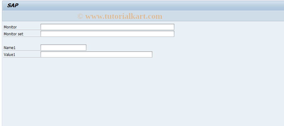 SAP TCode RZ27 - Start RZ20 for a Monitor