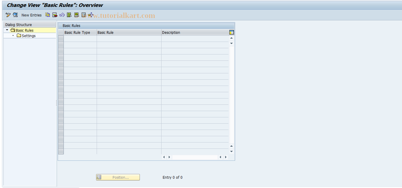 SAP TCode SIC_NORM_QUACO_CFG_M - Maintain Configuration of QUACON