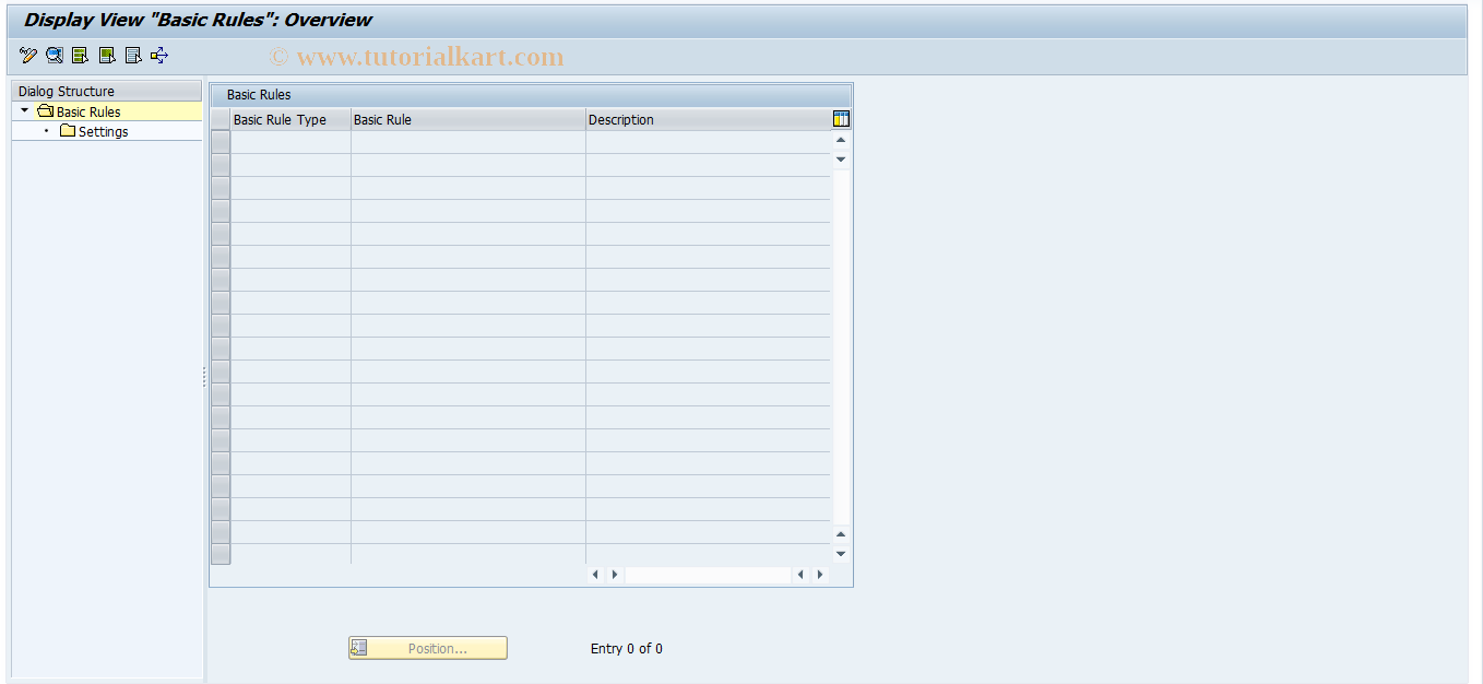 SAP TCode SIC_NORM_QUACO_CFG_S - Show Configuration of QUACON