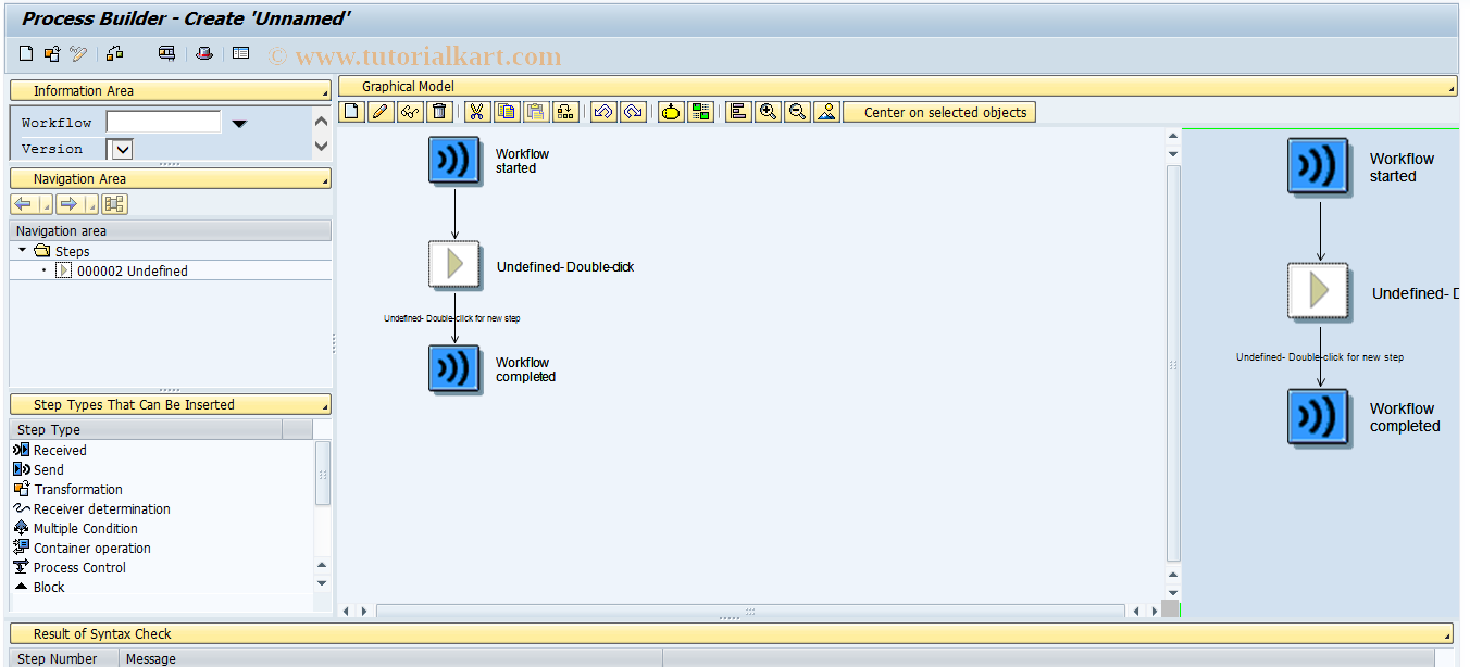 SAP TCode SWF_XI_PBUILDER - Process Builder