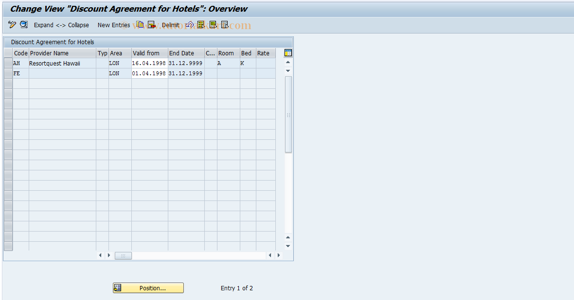 SAP TCode S_AHR_61000561 - IMG Activity: OFTP_NF_002_02