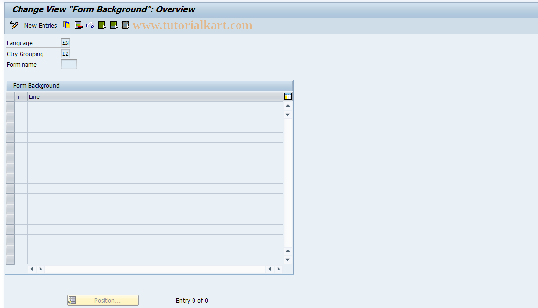 SAP TCode S_AHR_61000710 - IMG-Activity: SIMG_OHAMX_402