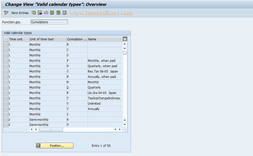 SAP TCode S_AHR_61000816 - IMG-Activity: OHAMX_0912