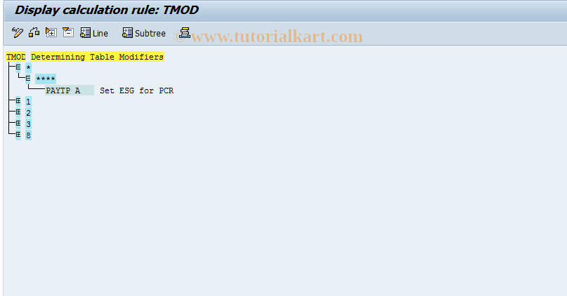 SAP TCode S_AHR_61000967 - IMG-Activity: OHAMX_TI310