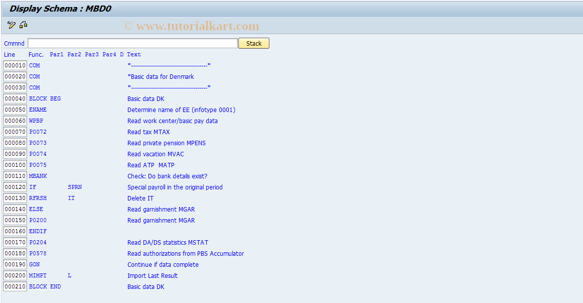 SAP TCode S_AHR_61004612 - IMG Activity: OHAM_MBD0