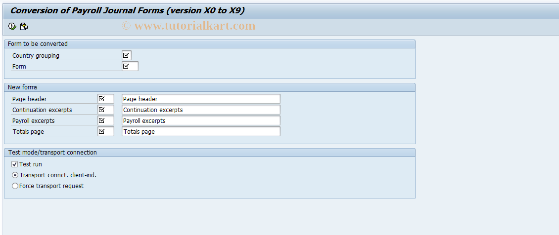 SAP TCode S_AHR_61005590 - IMG-Aktivität: SIMG_OHAL601