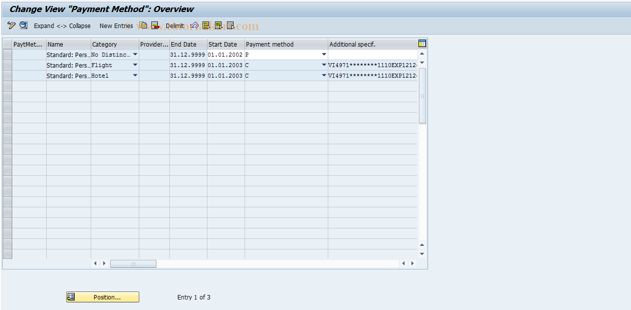 SAP TCode S_AHR_61006706 - IMG Activity: OFTP_PR_003_04