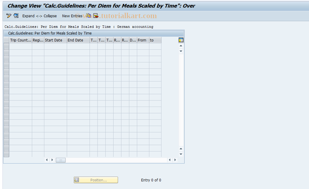 SAP TCode S_AHR_61008983 - IMG Activity: SIMG_OHR0010