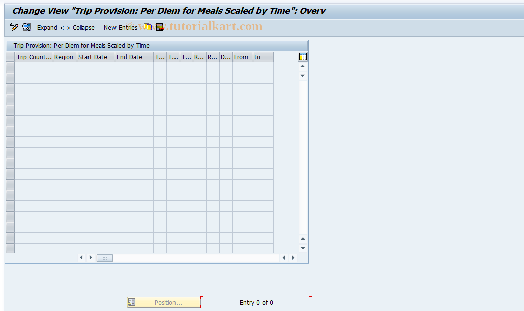 SAP TCode S_AHR_61009002 - IMG Activity: SIMG_OHR0015