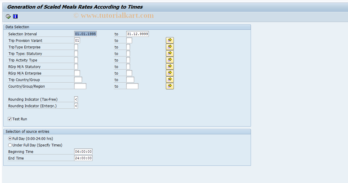 SAP TCode S_AHR_61009157 - IMG Activity: SIMG_OHR0077