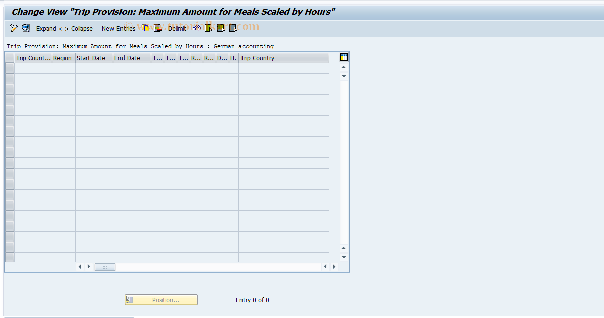 SAP TCode S_AHR_61009367 - IMG Activity: SIMG_OHR0071