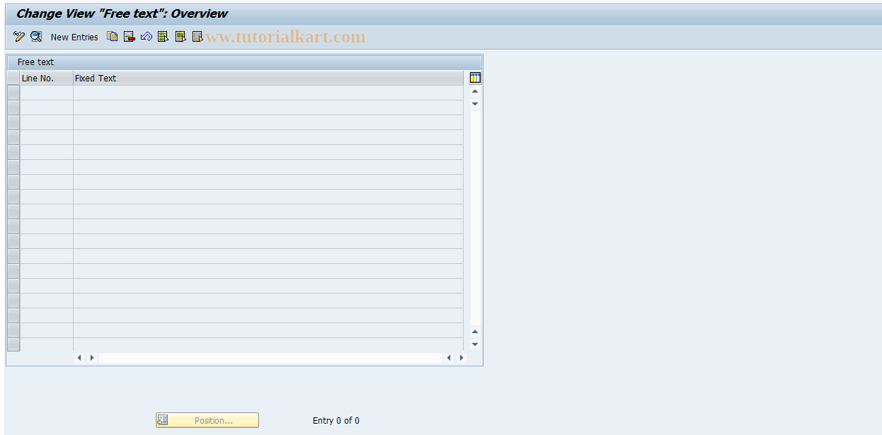 SAP TCode S_AHR_61009407 - IMG Activity: SIMG_OHR_FORM_FRTXT