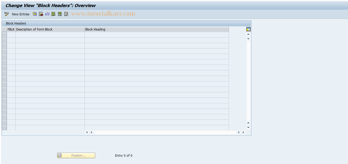 SAP TCode S_AHR_61009446 - IMG Activity: SIMG_OHR_FORM_BLKHD