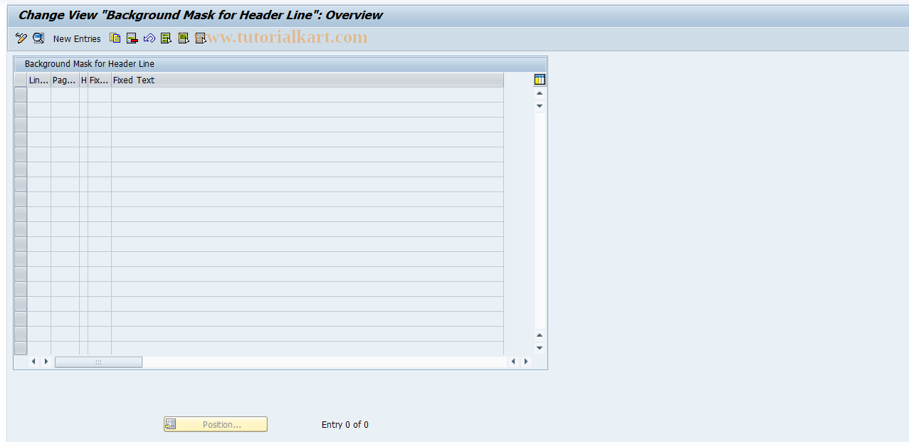 SAP TCode S_AHR_61009464 - IMG Activity: SIMG_OHR_FORM_BCKGR