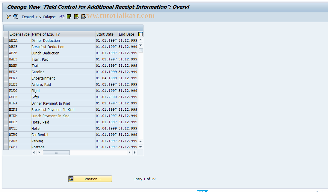 SAP TCode S_AHR_61009761 - IMG Activity: SIMG_OHR0240