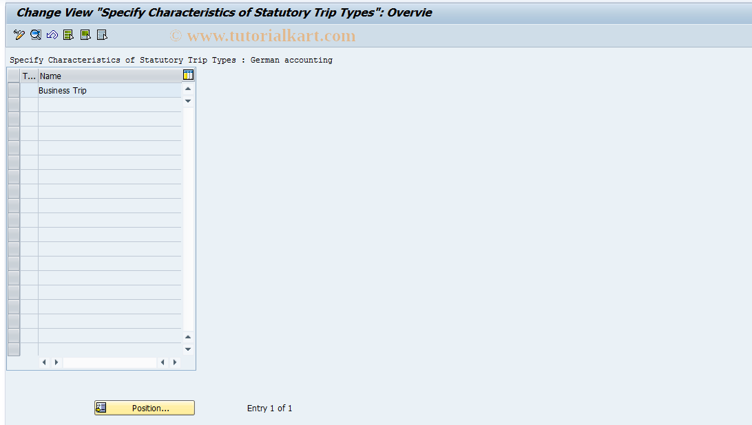 SAP TCode S_AHR_61009833 - IMG Activity: SIMG_OHR_V_T702G