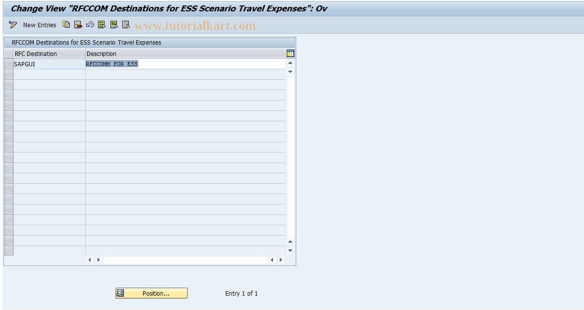 SAP TCode S_AHR_61010114 - IMG Activity: SIMG_OHR_IAC_002