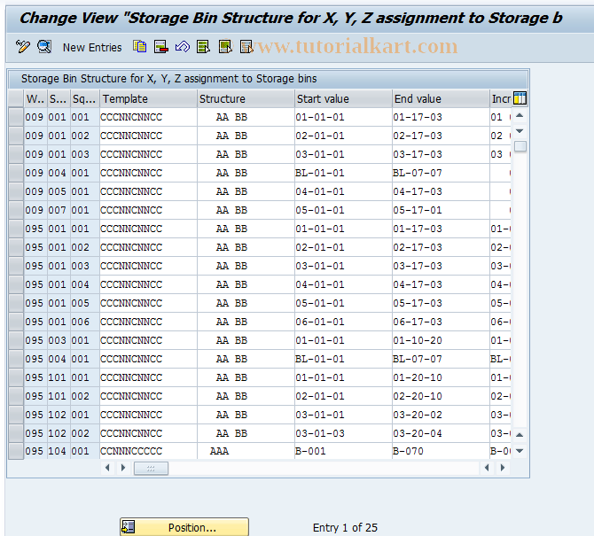 S ALN 01000593 SAP Tcode Transaction Code