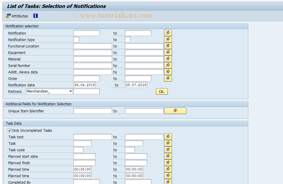 S ALR 87000144 SAP Tcode IMG Activity OLIAOIYW Transaction Code