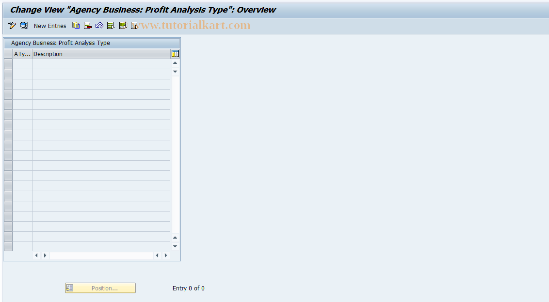 SAP TCode S_ALR_87001882 - IMG Activity: W_WLFA_0018