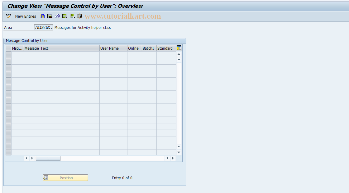 SAP TCode S_ALR_87001972 - IMG Activity: W_WLFA_0017