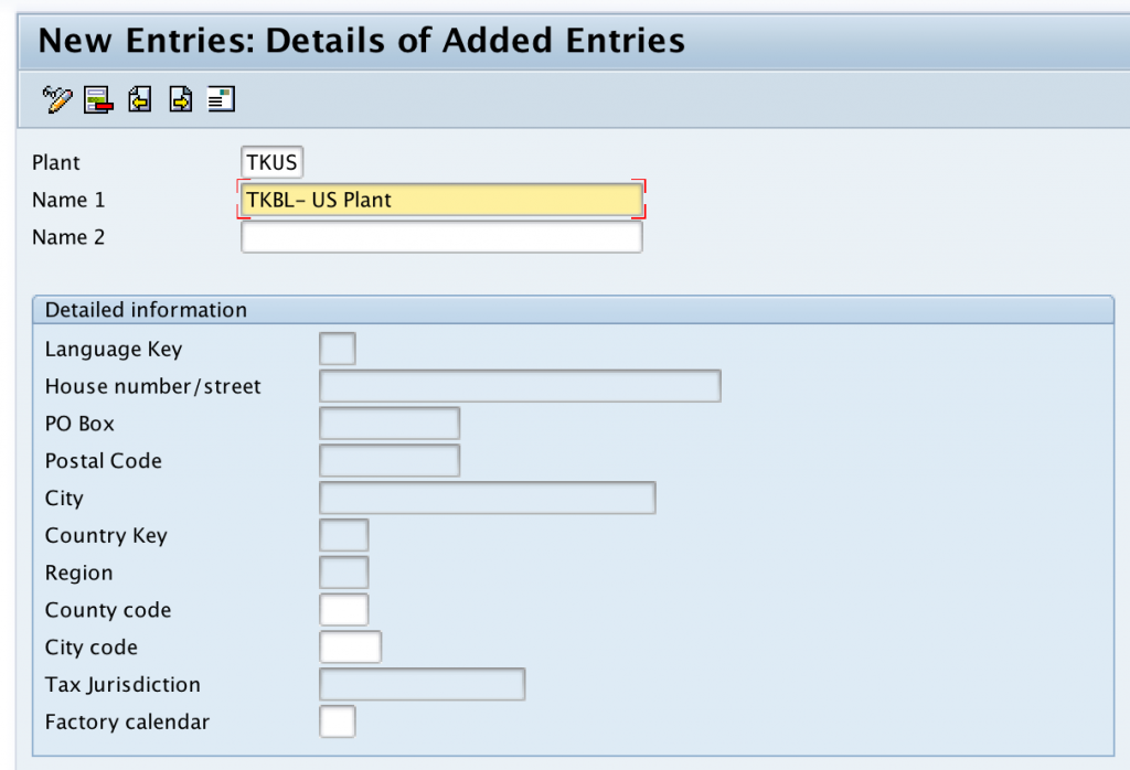 plant and valuation type assignment in sap