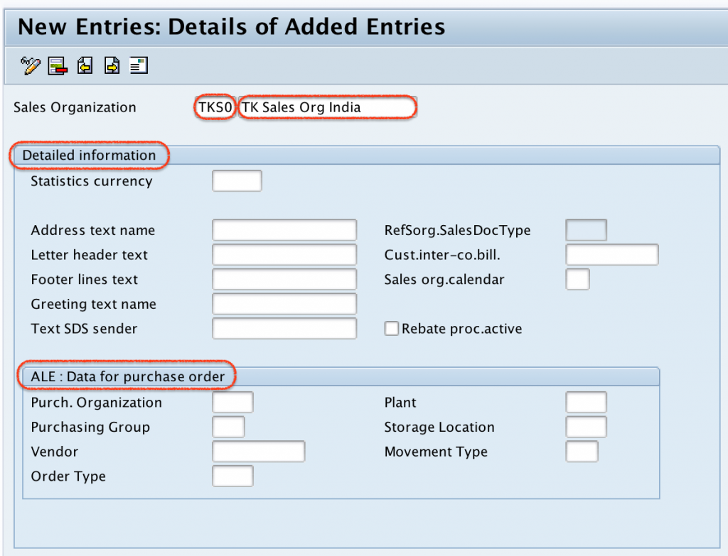 sales org and plant assignment in sap