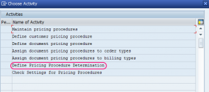 How to Define Pricing Procedure Determination in SAP SD