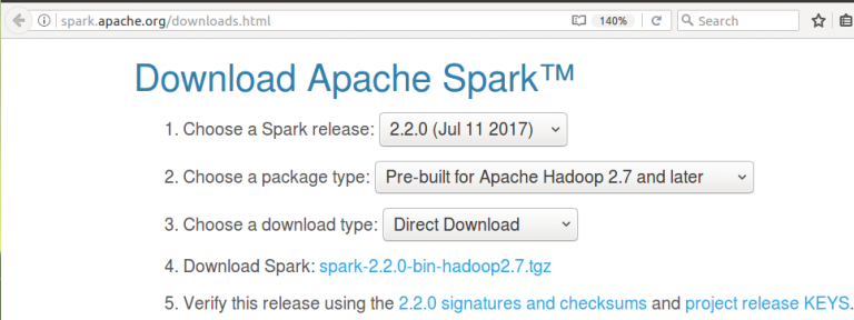 Как установить spark на ubuntu