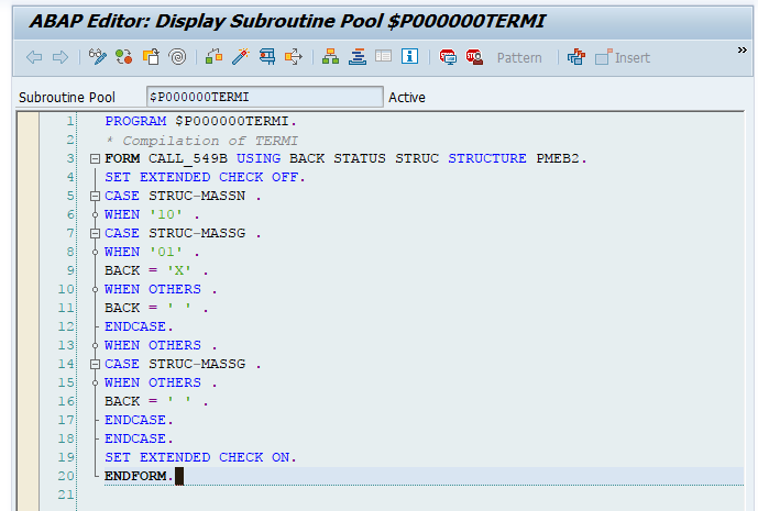 assignment operator in sap abap