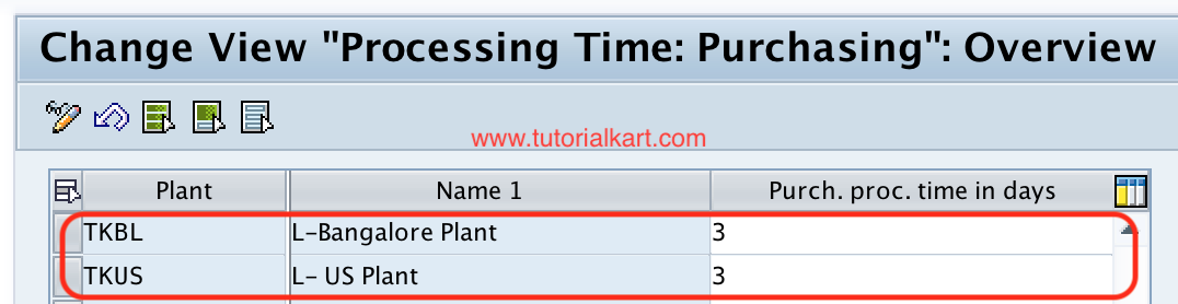 SAP MM Define Processing Time For Purchase Requisition TutorialKart