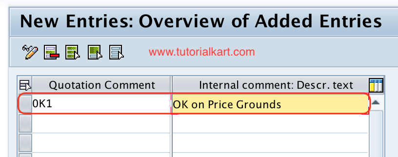 SAP MM Maintain Quotation Comments In SAP TutorialKart