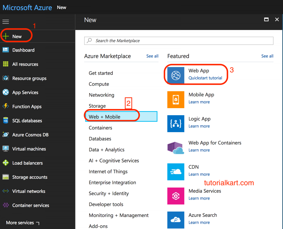 Приложение services. Azure how to create New ip4.