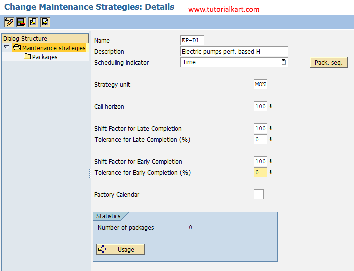 SAP PM Create Maintenance Strategy In SAP TutorialKart