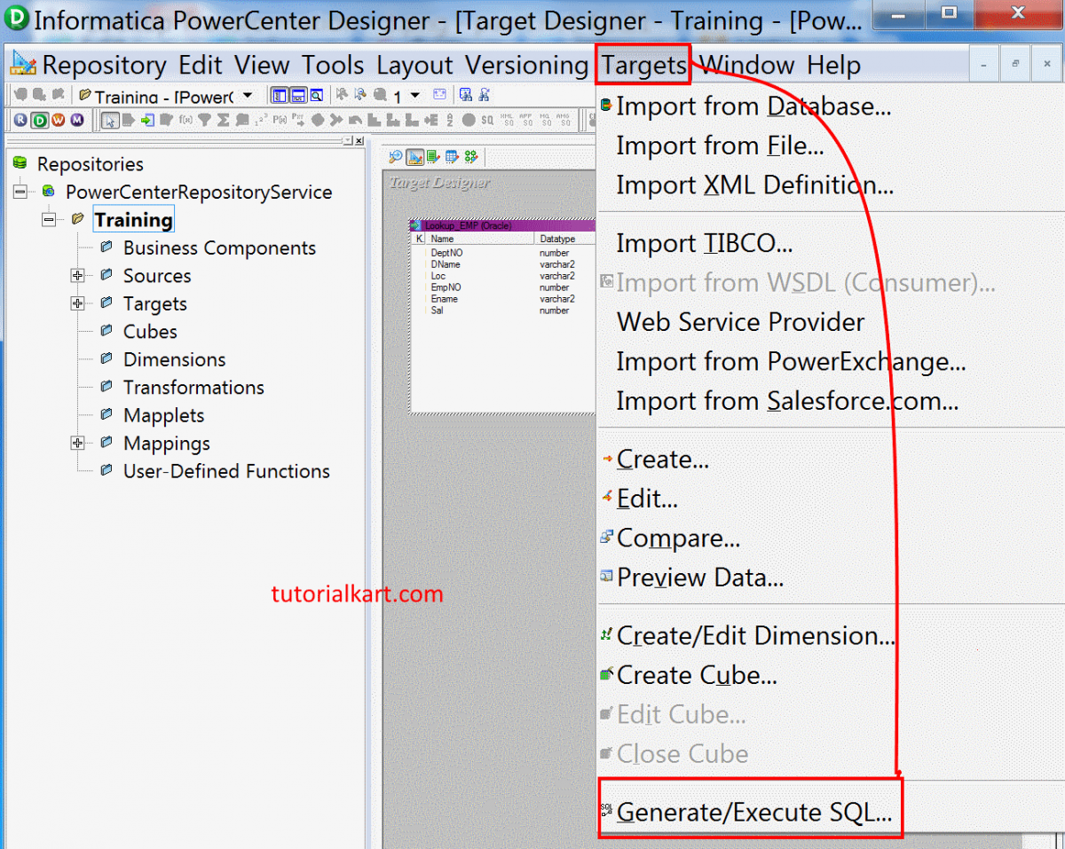 Lookup Transformation In Informatica | Examples - TutorialKart