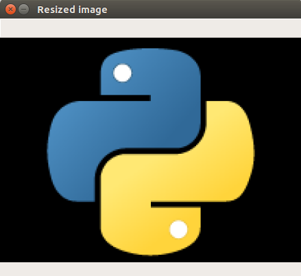 OpenCV Python - Resize image
