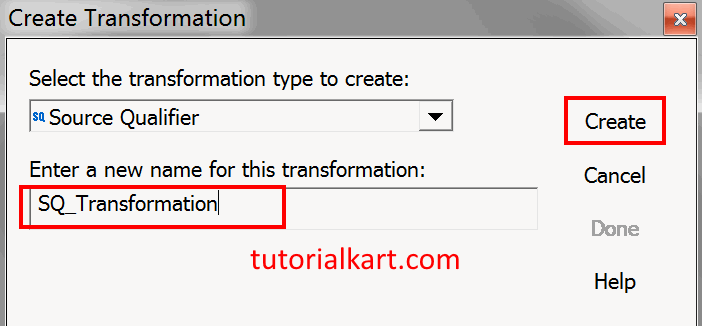 Source Qualifier Transformation in Informatica - Example