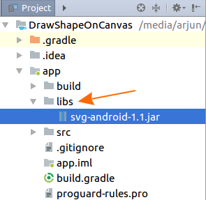 add task to library project android studio gradle