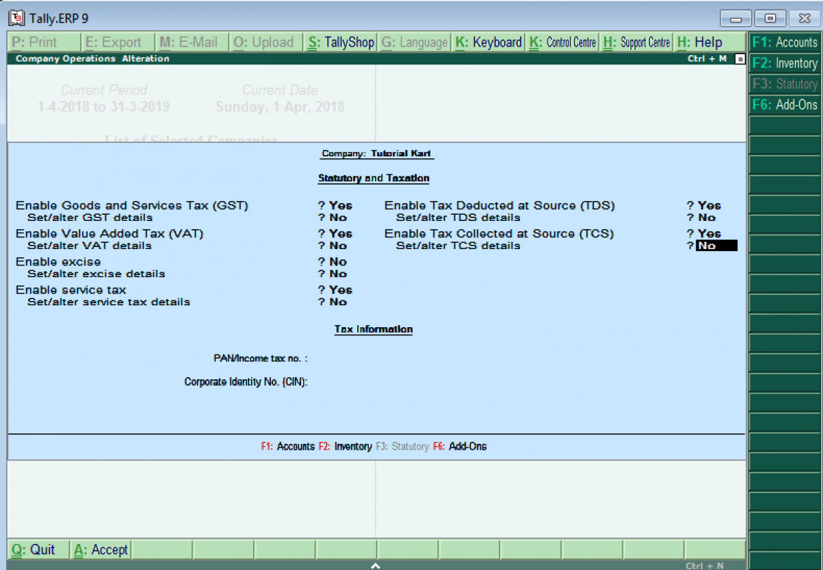 statutory-taxation-in-tally-f3-statutory-tutorialkart