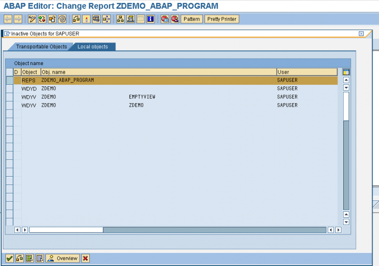 How To Create An ABAP Program In SAP - TutorialKart.Com