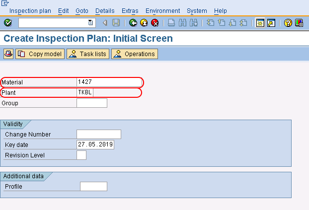 SAP QM How To Create Inspection Plan In SAP Tutorialkart