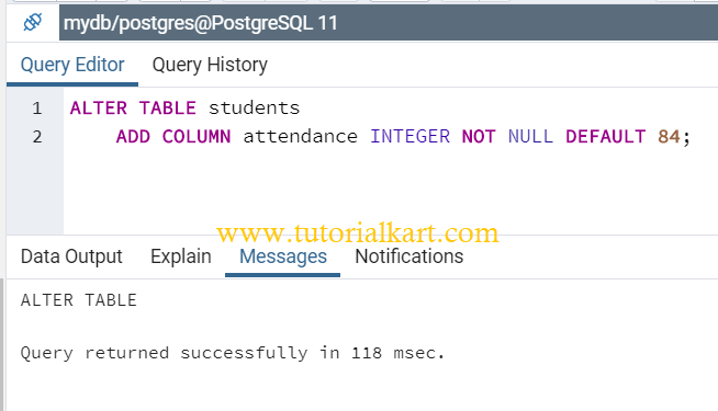 postgresql alter table change data type