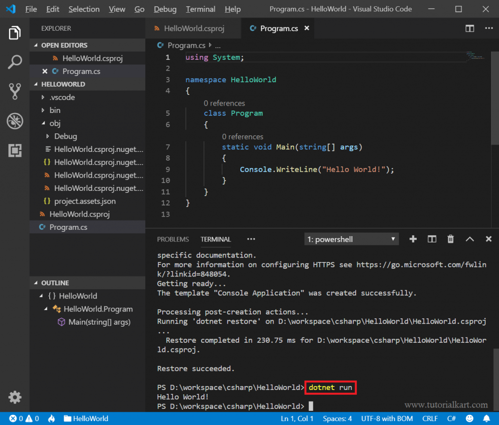 Visual Studio Code Tutorial C Riset