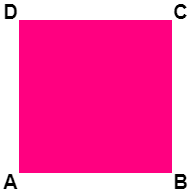Square with named Vertices