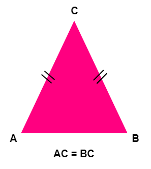 Isosceles Triangle - Two Equal Sides