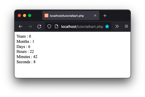 How To Find Difference Between Two Dates In PHP TutorialKart